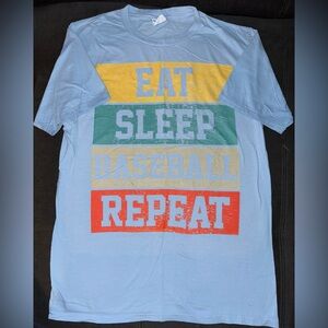 Boy's Blue Graphic T-Shirt